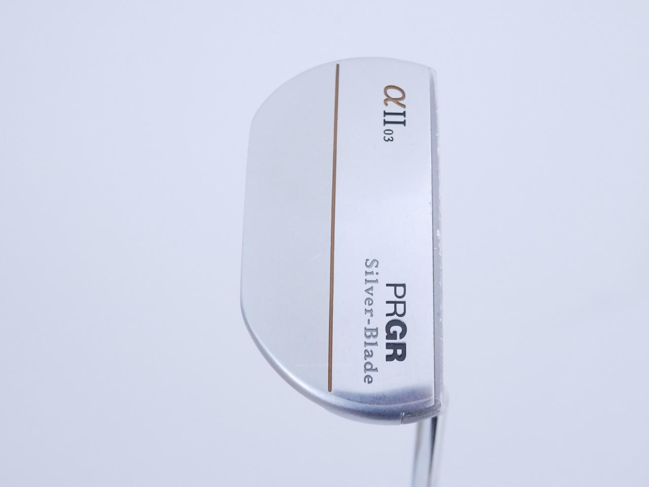 Putter : All : พัตเตอร์ PRGR Silver-Blade a II 03 (Mallet) ยาว 33 นิ้ว