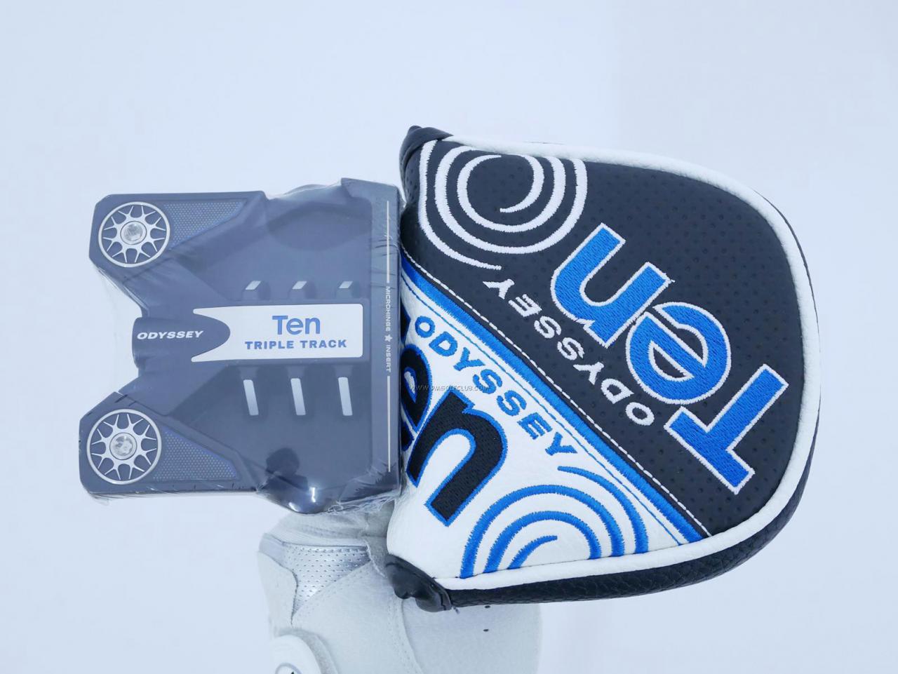Putter : All : **ของใหม่ ยังไม่แกะพลาสติก** พัตเตอร์ Odyssey TEN Triple Track S (ปี 2022) ก้าน Stroke LAB ยาว 33 นิ้ว