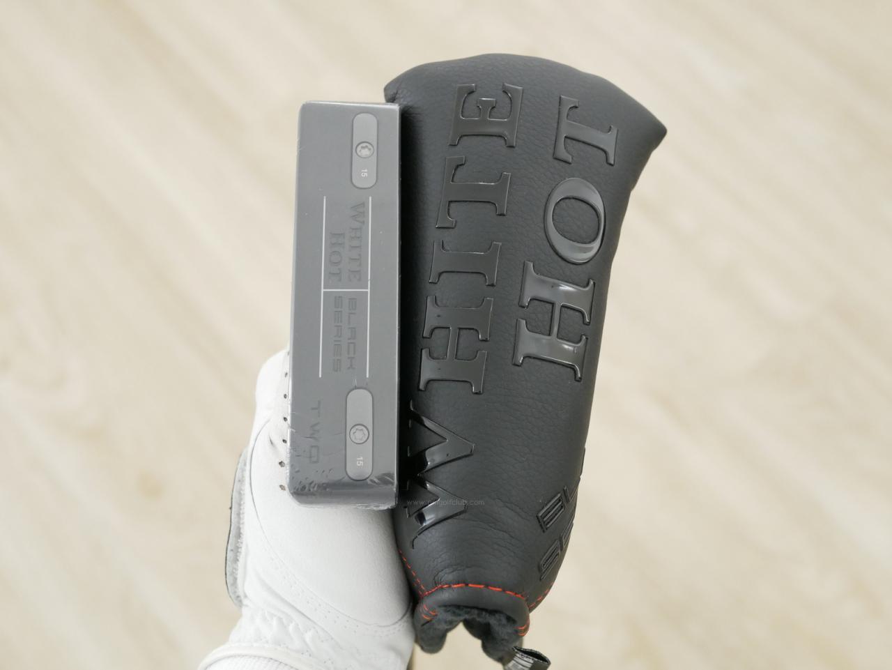 Putter : All : **ของใหม่ ยังไม่แกะพลาสติก** พัตเตอร์ Odyssey White Hot Black Series TWO (ออกปี 2024) ก้าน Stroke LAB 70 ยาว 34 นิ้ว