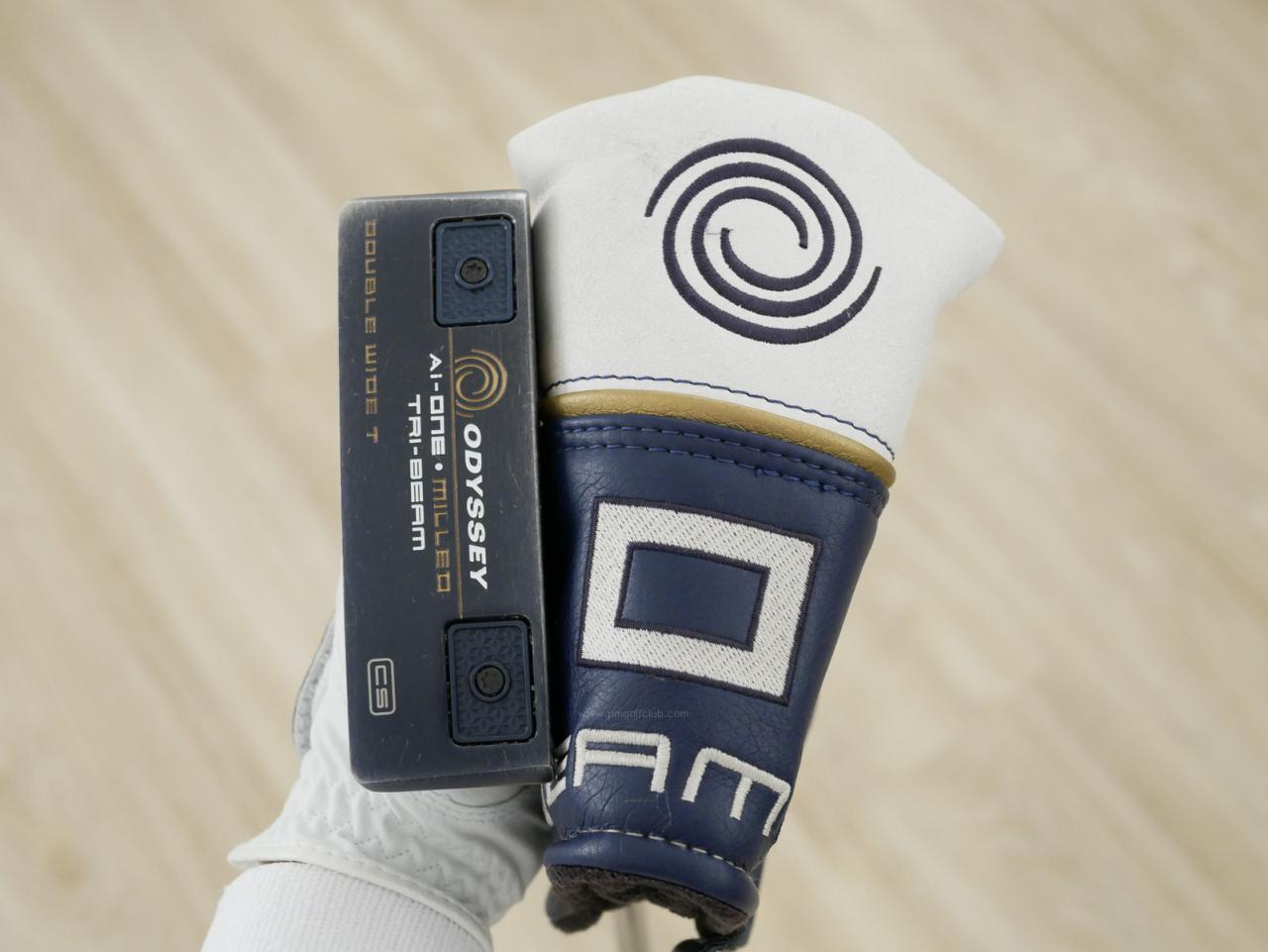 Putter : All : พัตเตอร์ Odyssey Ai-ONE Milled TRI BEAM DOUBLE WIDE T CS (รุ่นท็อป ออกปี 2024) ยาว 34 นิ้ว