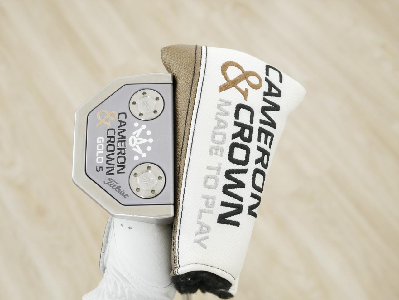 Putter : All : พัตเตอร์ Scotty Cameron Crown GOLO 5 Mallet ยาว 33 นิ้ว
