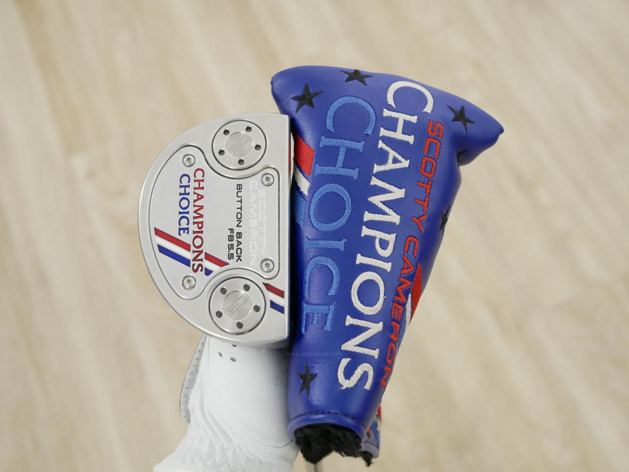 Putter : All : พัตเตอร์ Scotty Cameron Champions Choice Button Back FB 5.5 (ออกปี 2023 Limited หายาก) ยาว 33 นิ้ว