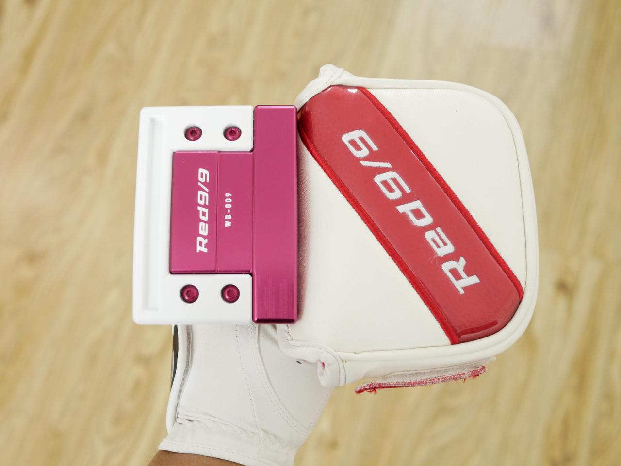 Putter : All : พัตเตอร์ Kasco Red 9/9 white back WB-009 ยาว 34 นิ้ว