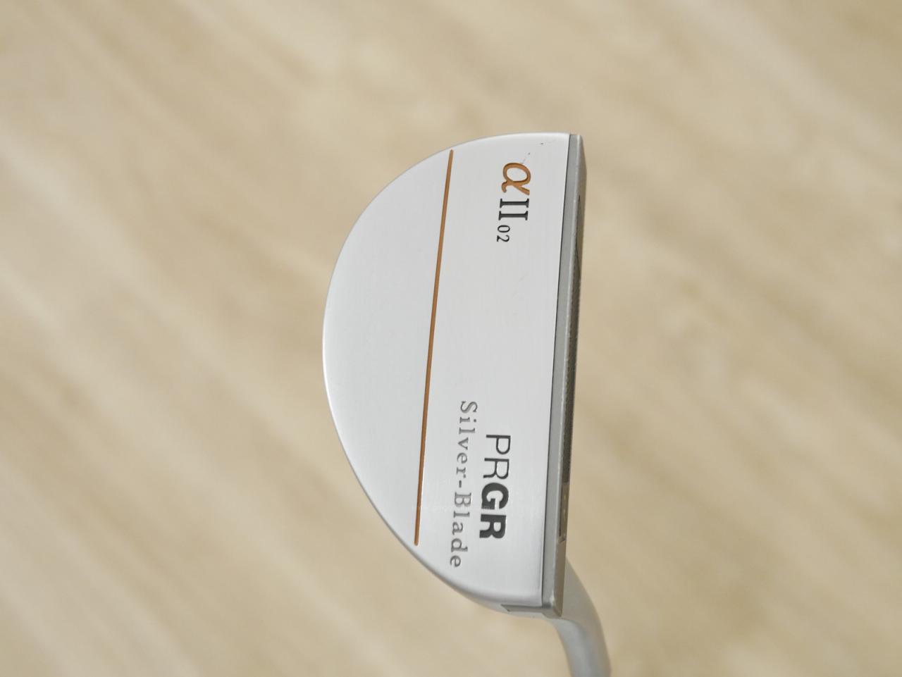 Putter : All : พัตเตอร์ PRGR Silver-Blade a II 02 (Mallet) ยาว 34 นิ้ว