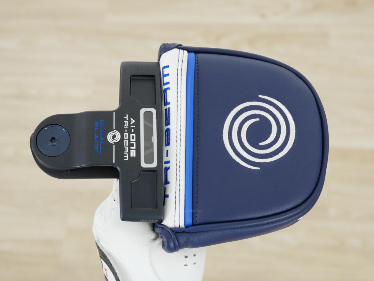 Putter : All : พัตเตอร์ Odyssey Ai-ONE TRI-BEAM 2-Ball Blade (ออกปี 2024) ยาว 33 นิ้ว