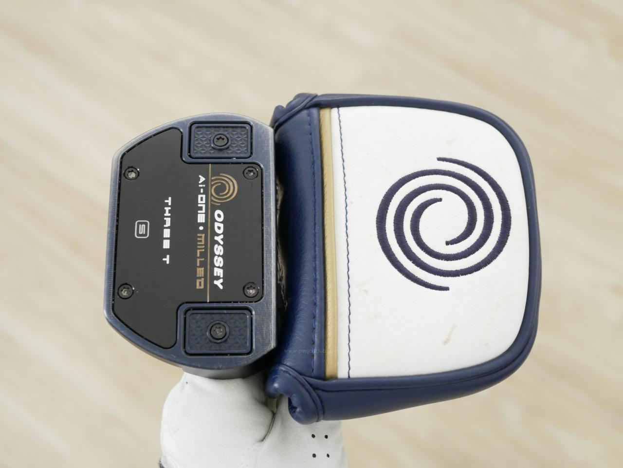 Putter : All : พัตเตอร์ Odyssey Ai-ONE Milled Three T (รุ่นท็อป ออกปี 2024) ก้าน Stroke LAB 90 ยาว 34 นิ้ว