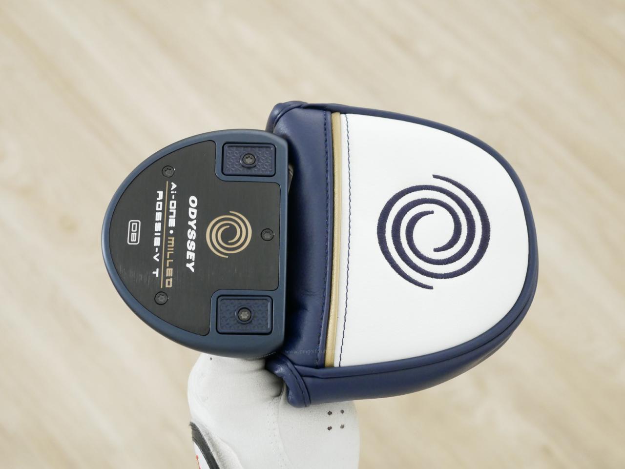 Putter : All : พัตเตอร์ Odyssey Ai-ONE Milled ROSSIE-V T DB (รุ่นท็อป ออกปี 2024) ก้าน Stroke LAB 90 ยาว 34 นิ้ว