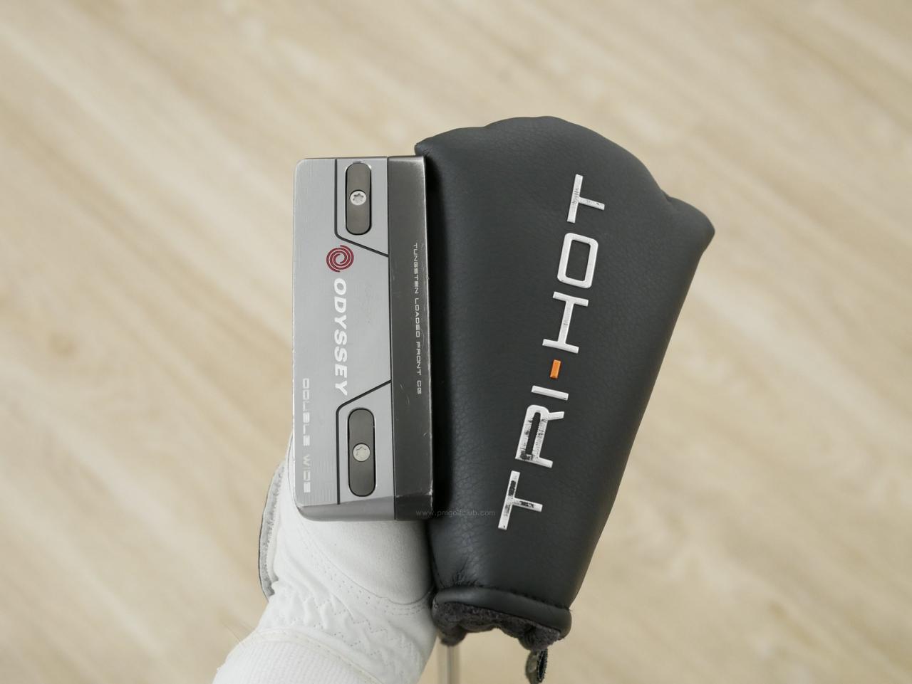 Putter : All : พัตเตอร์ Odyssey Tri-Hot 5K Double Wide (รุ่นท้อป ออกปี 2022) ก้าน Stroke Lab ยาว 33 นิ้ว