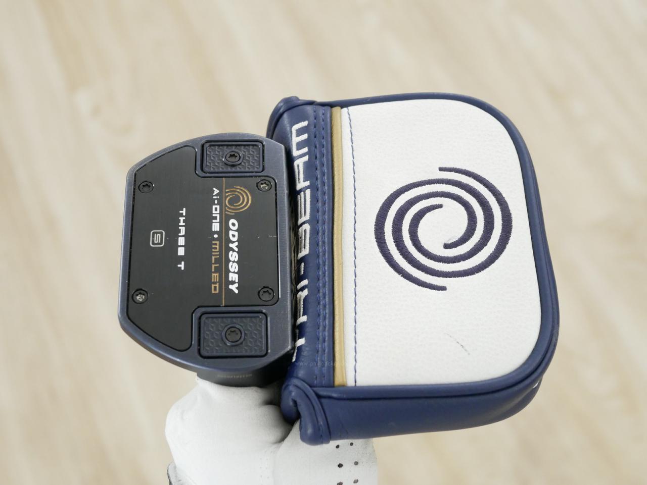 Putter : All : พัตเตอร์ Odyssey Ai-ONE Milled Three T (รุ่นท็อป ล่าสุด ออกปี 2024) ก้าน Stroke LAB 90 ยาว 34 นิ้ว
