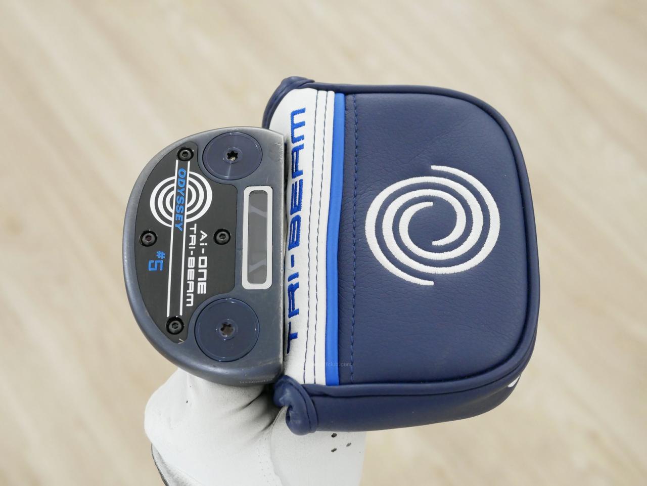 Putter : All : พัตเตอร์ Odyssey Ai-ONE TRI-BEAM #5 (รุ่นล่าสุด ออกปี 2024) ก้าน Stroke LAB 90 ยาว 34 นิ้ว