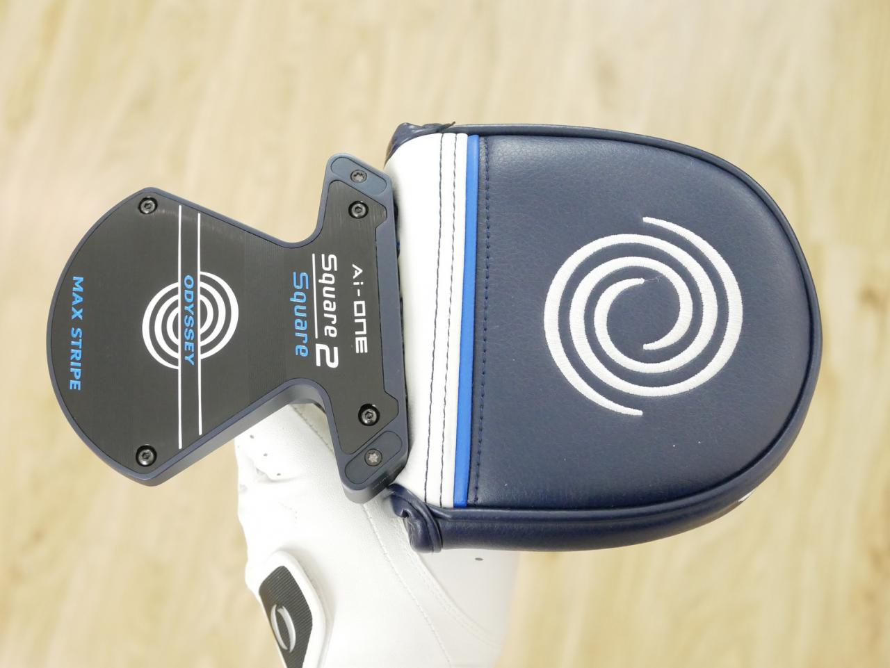 Putter : All : พัตเตอร์ Odyssey Ai-ONE Square 2 Square Max Stripe (ออกปี 2025) ก้าน Stroke LAB 90 ยาว 34 นิ้ว