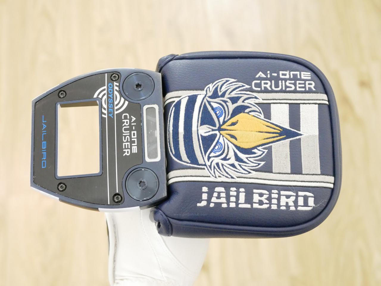 Putter : All : พัตเตอร์ Odyssey Ai-ONE Cruiser Jailbird ก้าน Stroke LAB SL140 ยาว 38 นิ้ว