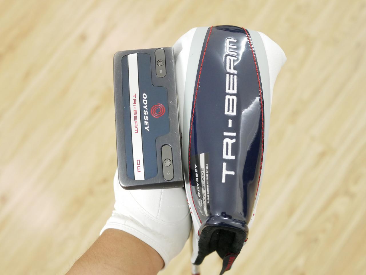 Putter : All : พัตเตอร์ Odyssey Tri-Beam DOUBLE WIDE (ออกปี 2023) ก้าน Stroke LAB 70 ยาว 33 นิ้ว