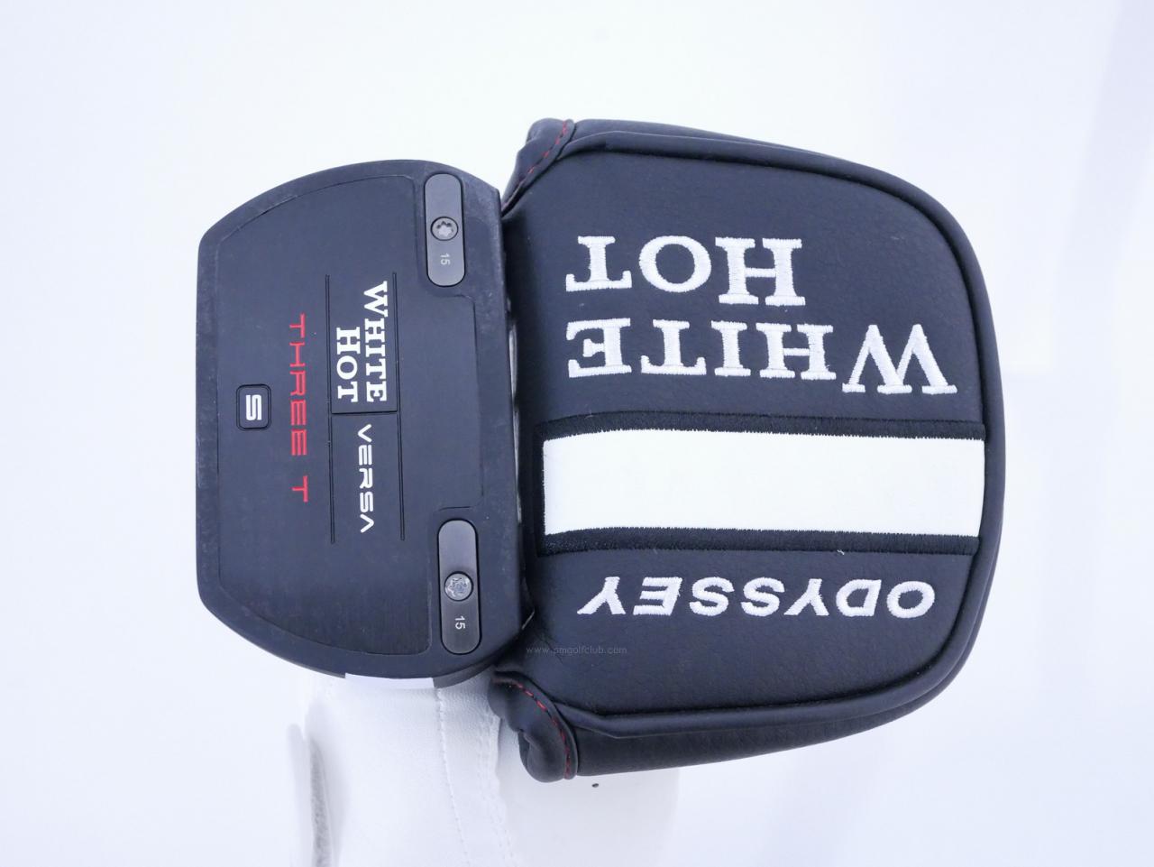 Putter : All : พัตเตอร์ Odyssey White Hot VERSA THREE T S (ออกปี 2023) ก้าน Stroke LAB 70 ยาว 34 นิ้ว