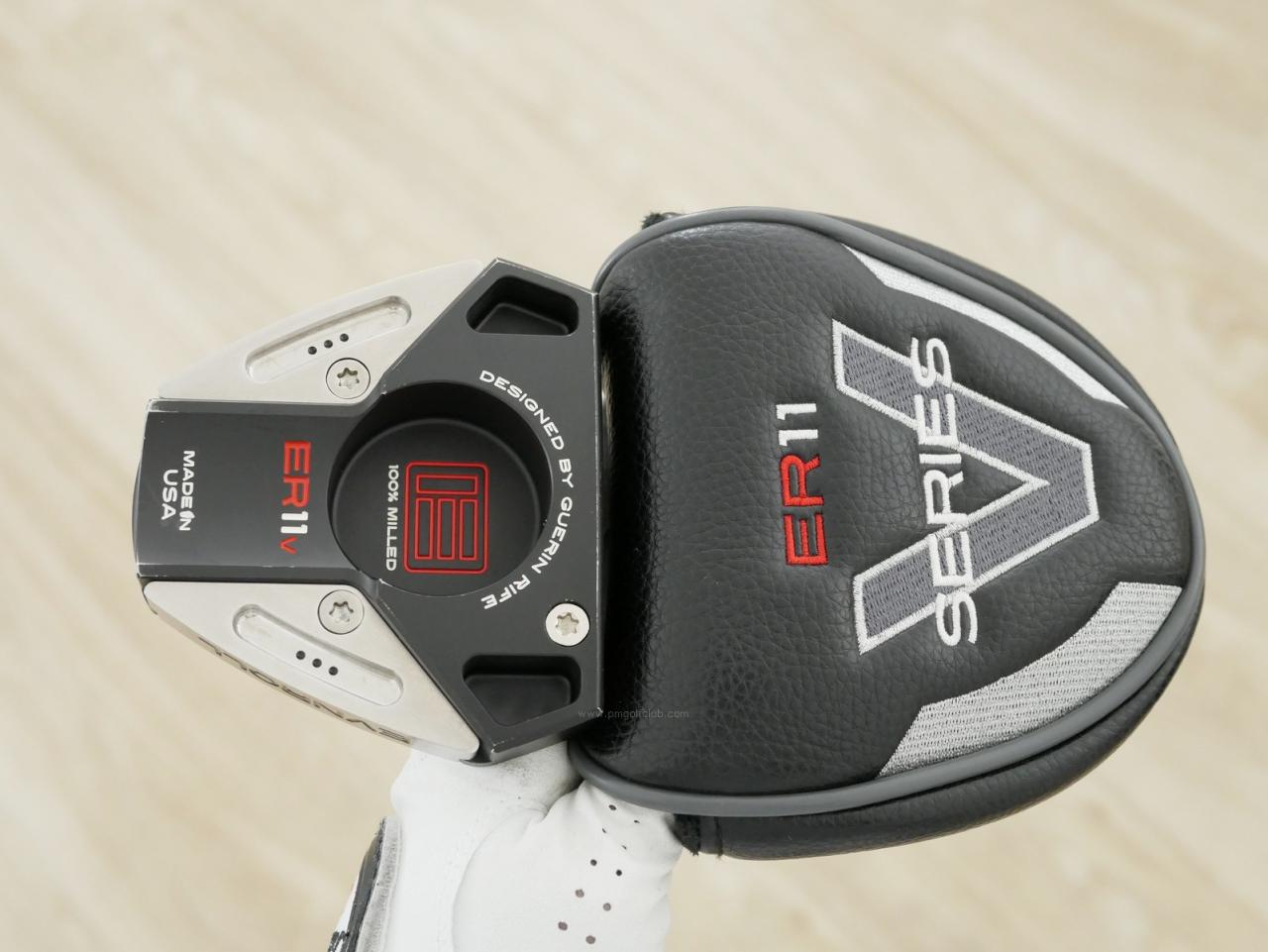 Putter : All : พัตเตอร์ EVNROLL ER11V Milled Midlock Mallet ยาว 35 นิ้ว