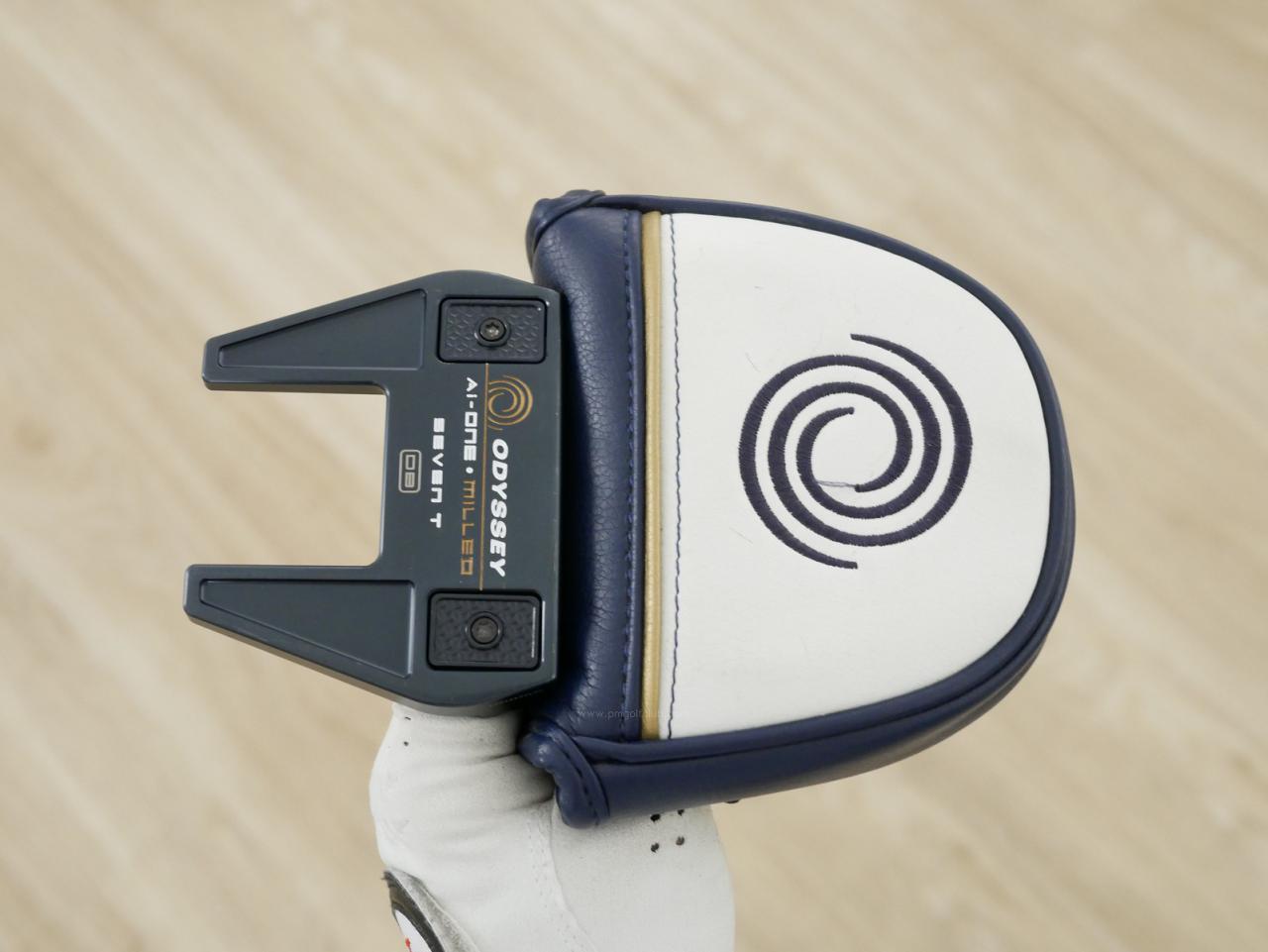 Putter : All : พัตเตอร์ Odyssey Ai-ONE Milled SEVEN T (รุ่นท็อป ออกปี 2024) ก้าน Stroke LAB 90 ยาว 34 นิ้ว