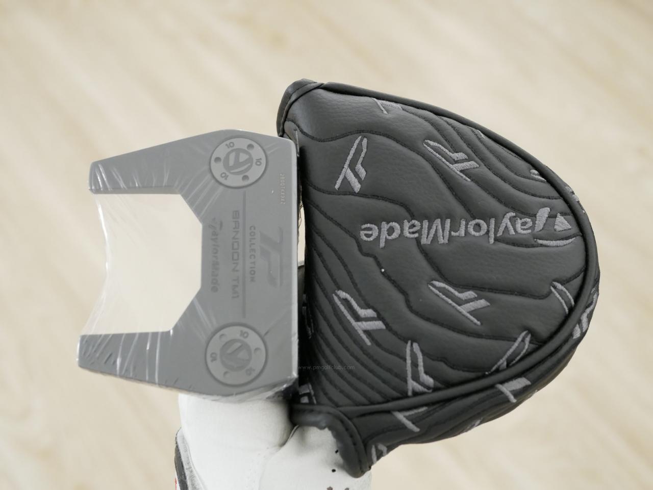 Putter : All : **ของใหม่ ยังไม่แกะพลาสติก** พัตเตอร์ Taylormade TP BLACK TRUSS BANDON TM1 (ปี 2021) ยาว 34 นิ้ว