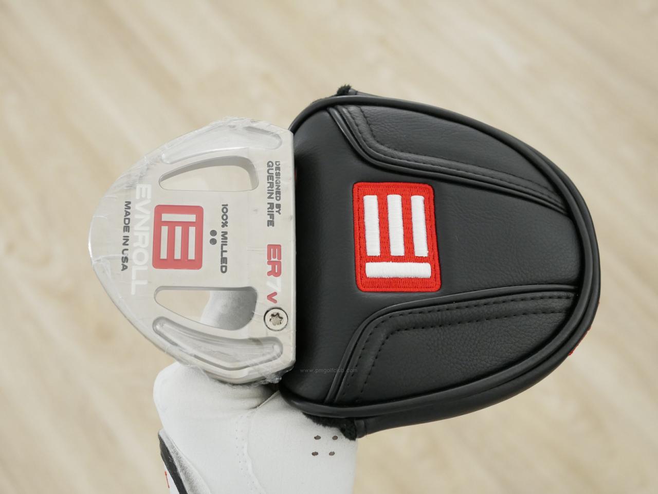 Putter : All : **ของใหม่ ยังไม่แกะพลาสติก** พัตเตอร์ EVNROLL ER7V Milled ยาว 35 นิ้ว