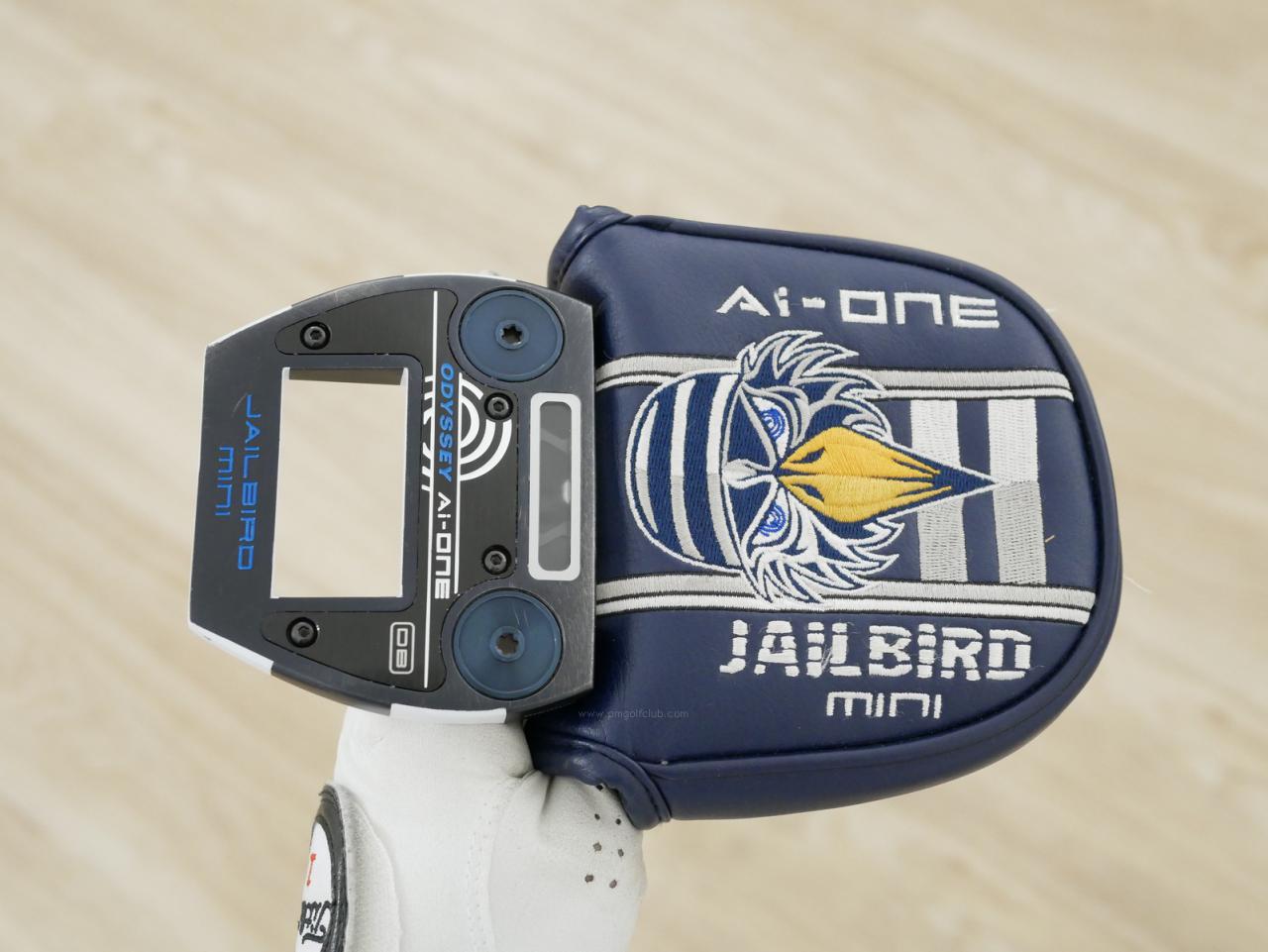 Putter : All : พัตเตอร์ Odyssey Ai-ONE Jailbird Mini DB (ออกปี 2024) ก้าน Stroke LAB 90 ยาว 35 นิ้ว