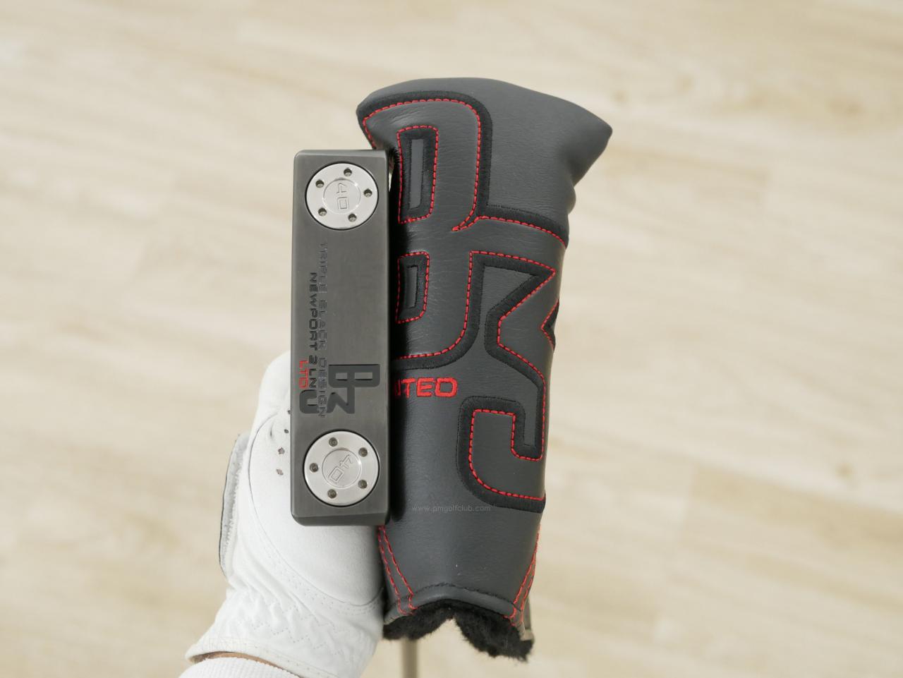 Putter : All : พัตเตอร์ Scotty Cameron B3 Triple Black Design LTD (ออกปี 2024 Limited Edition หายากครับ) ยาว 33 นิ้ว