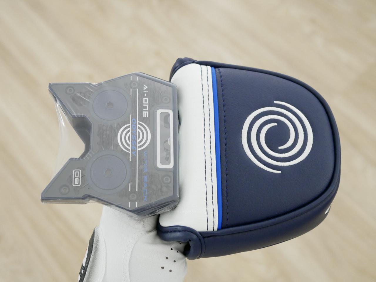 Putter : All : **ของใหม่ ยังไม่แกะพลาสติก** พัตเตอร์ Odyssey Ai-ONE Wing Back DB (รุ่นล่าสุด ออกปี 2024) ก้าน Stroke LAB 90 ยาว 34 นิ้ว