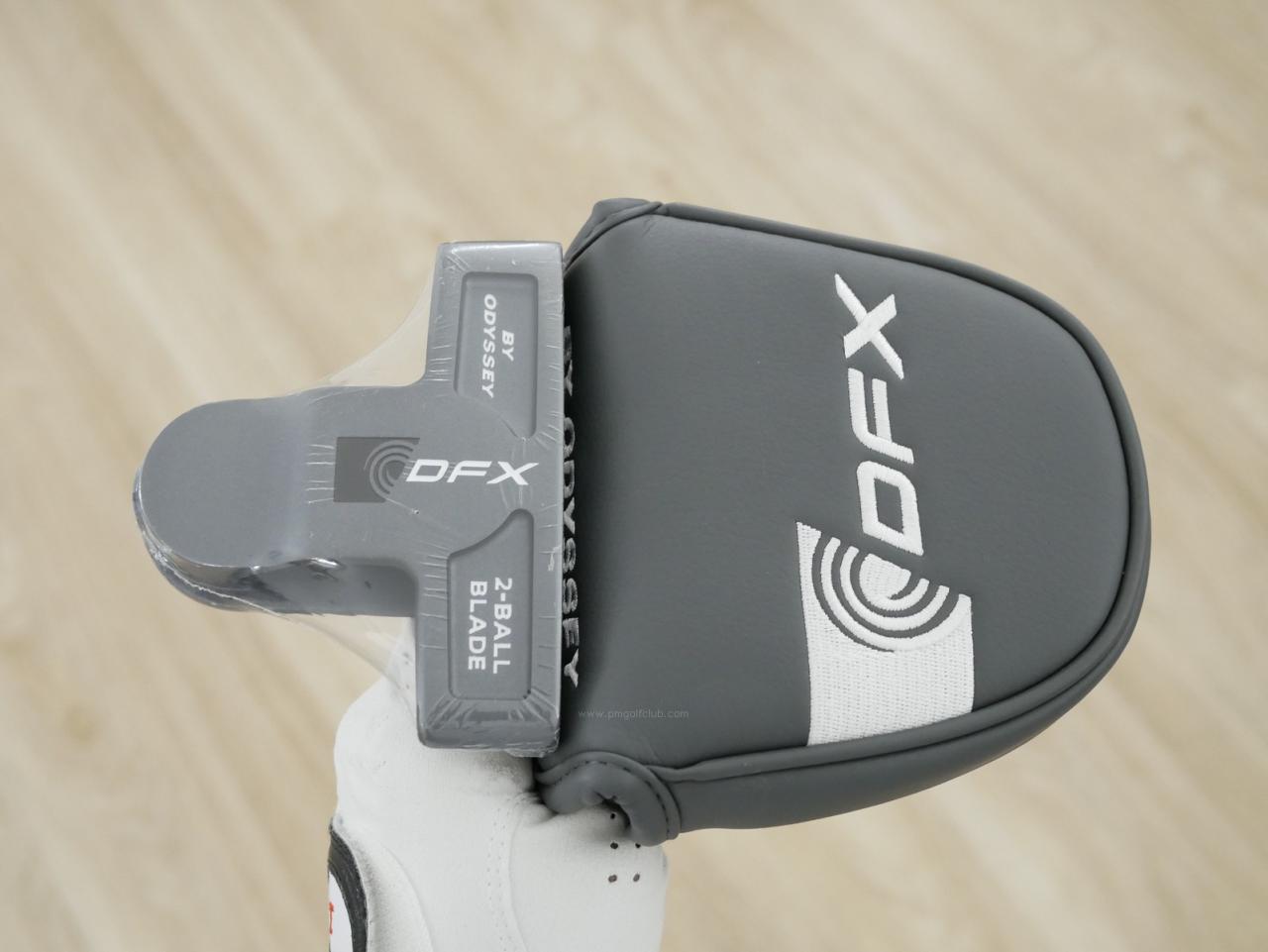 Putter : All : **ของใหม่ ยังไม่แกะพลาสติก** พัตเตอร์ Odyssey DFX 2-Ball Blade (รุ่นปี 2025) ยาว 34 นิ้ว