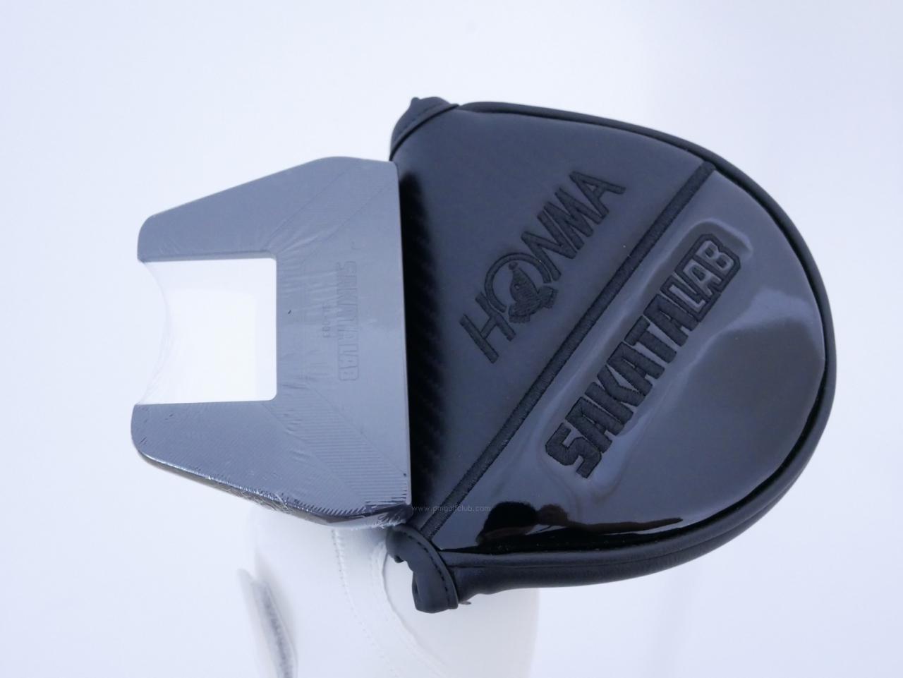 Putter : All : **ของใหม่ ยังไม่แกะพลาสติก** พัตเตอร์ Honma SAKATA LAB SL-003 (รุ่นล่าสุด ปี 2024) ยาว 34 นิ้ว