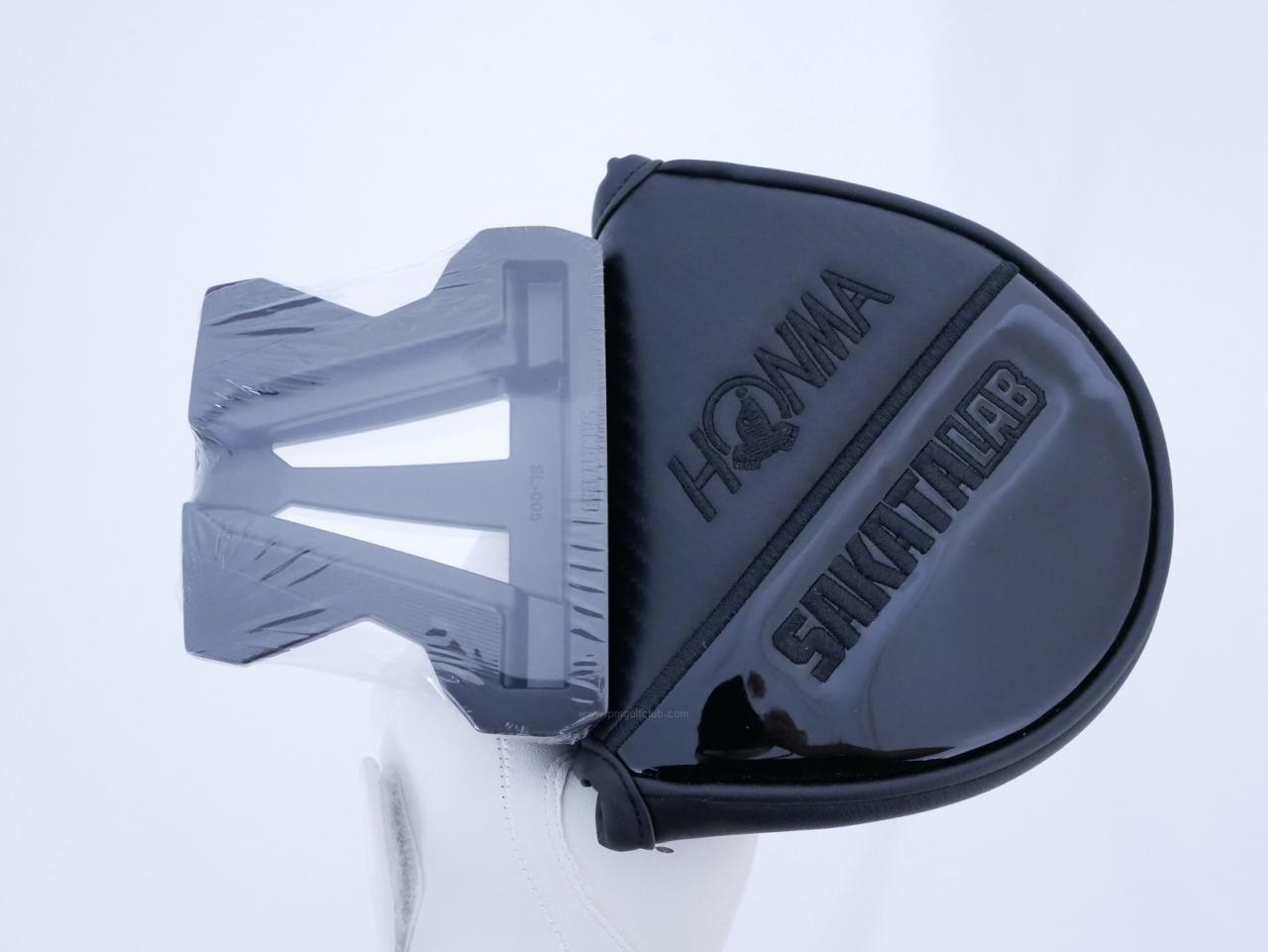 Putter : All : **ของใหม่ ยังไม่แกะพลาสติก** พัตเตอร์ Honma SAKATA LAB SL-005 (รุ่นล่าสุด ปี 2024) ยาว 34 นิ้ว