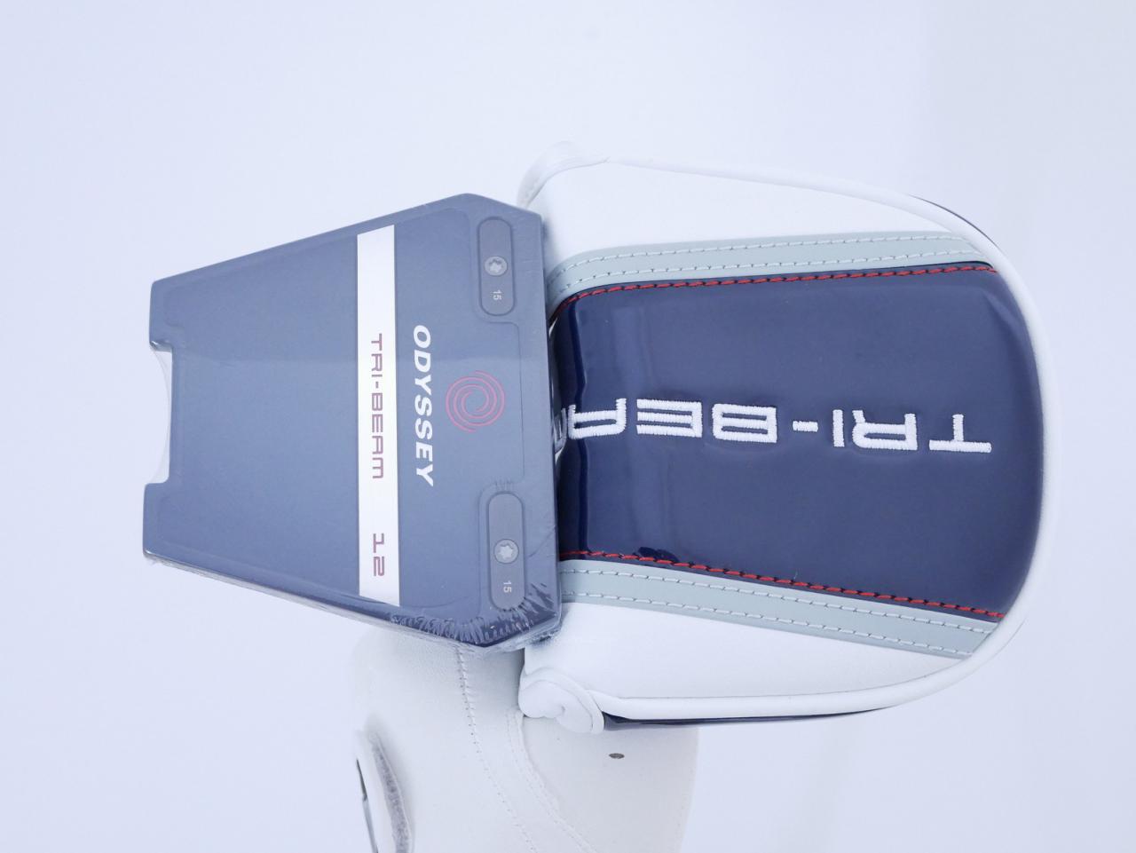 Putter : All : **ของใหม่ ยังไม่แกะพลาสติก** พัตเตอร์ Odyssey Tri-Beam 12 (ออกปี 2023) ก้าน Stroke LAB 70 ยาว 34 นิ้ว