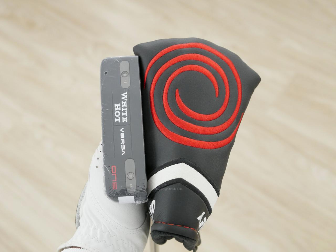 Putter : All : **ของใหม่ ยังไม่แกะพลาสติก** พัตเตอร์ Odyssey White Hot VERSA ONE (ออกปี 2023) ก้าน Stroke LAB 70 ยาว 34 นิ้ว