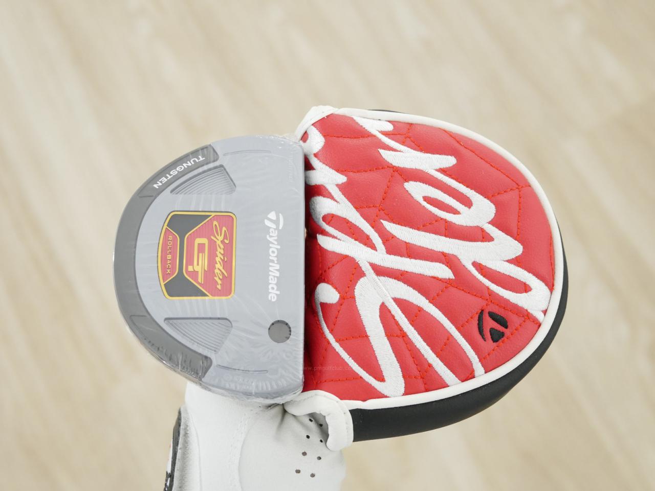 Putter : All : **ของใหม่ ยังไม่แกะพลาสติก** พัตเตอร์ Taylormade Spider GT Rollback (ออกปี 2022) ยาว 33 นิ้ว