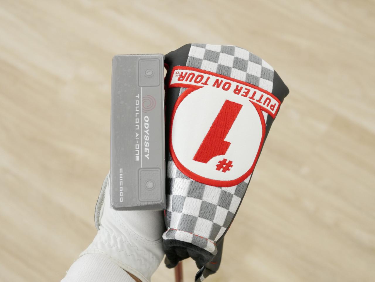 Putter : All : **ของใหม่ ยังไม่แกะพลาสติก** พัตเตอร์ Odyssey TOULON AI-ONE Chicago Limited (รุ่นพิเศษ ท้อปสุด ปี 2025) ก้าน Stroke LAB 70 ยาว 34 นิ้ว
