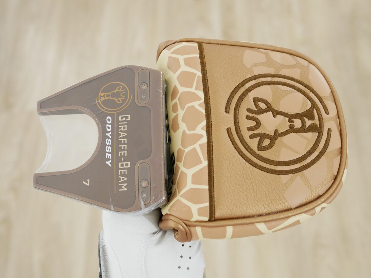 Putter : All : **ของใหม่ ยังไม่แกะพลาสติก** พัตเตอร์ Odyssey GIRAFFE-BEAM 7 (ออกปี 2024) ก้าน Stroke LAB SL 90 ยาว 34 นิ้ว