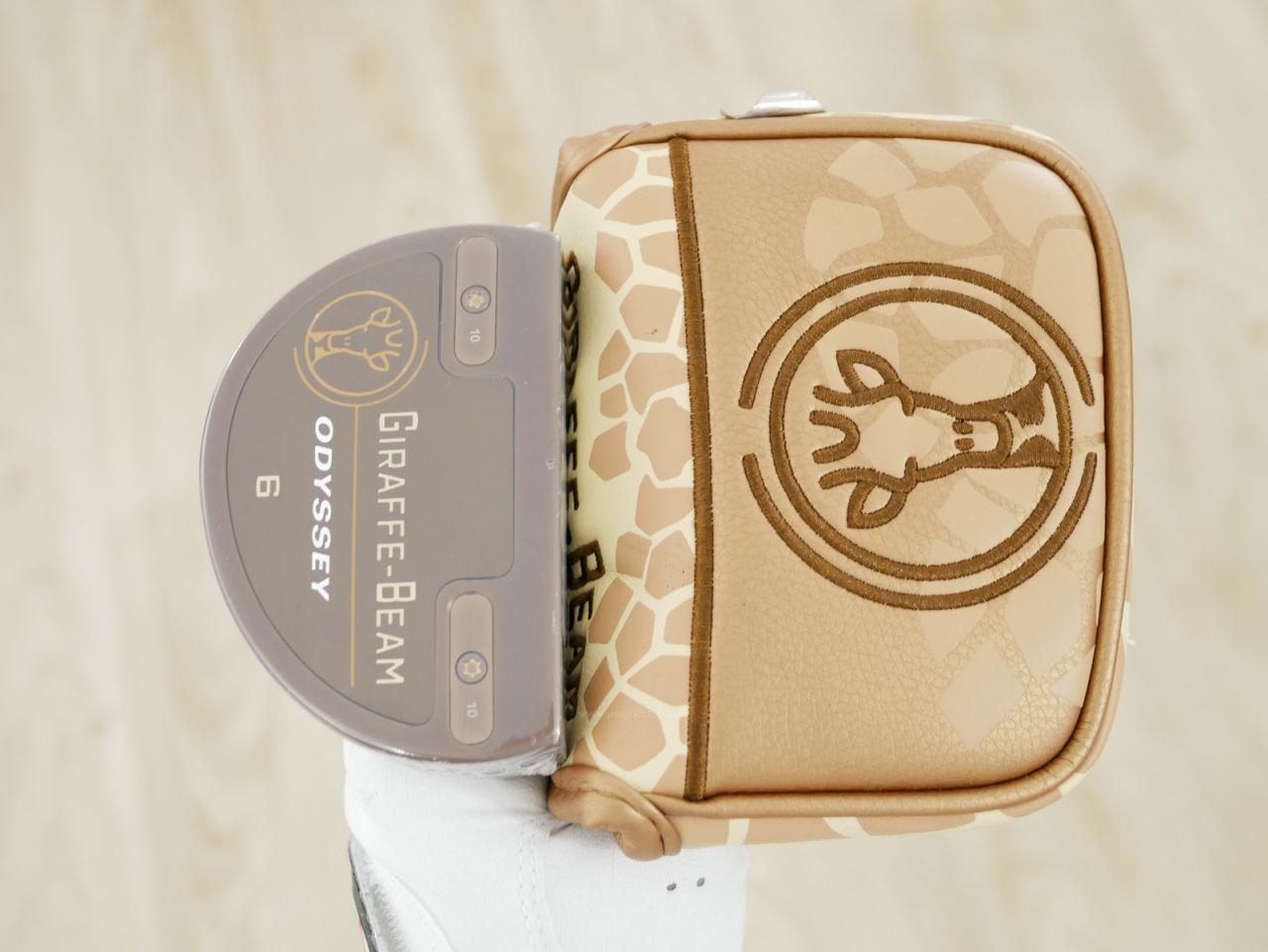 Putter : All : **ของใหม่ ยังไม่แกะพลาสติก** พัตเตอร์ Odyssey GIRAFFE-BEAM 6 (ออกปี 2024) ก้าน Stroke LAB SL 90 ยาว 33 นิ้ว