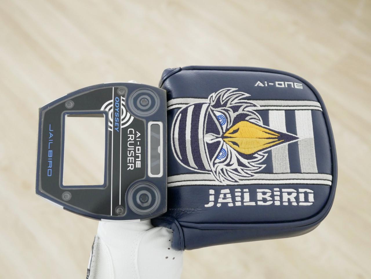 Putter : All : พัตเตอร์ Odyssey Ai-ONE Cruiser Jailbird ก้าน Stroke LAB SL140 ยาว 38 นิ้ว