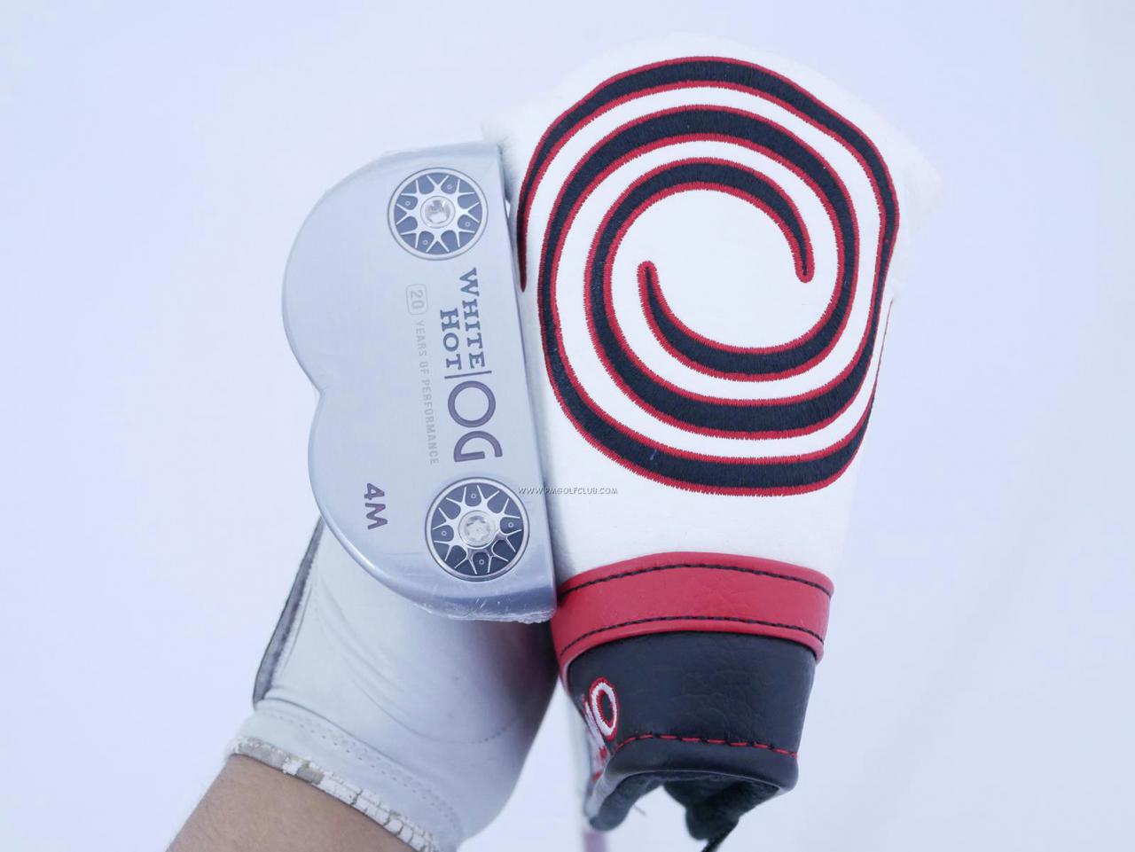 Putter : All : **ของใหม่ ยังไม่แกะพลาสติก** พัตเตอร์ Odyssey White Hot OG 4M ก้าน Stroke LAB ยาว 33 นิ้ว
