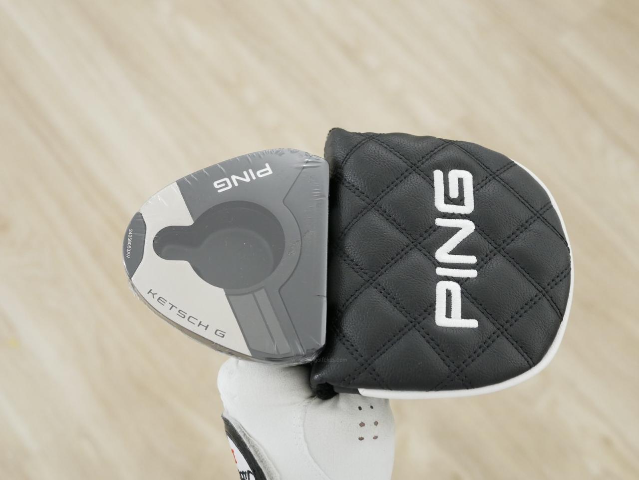 Putter : All : **ของใหม่ ยังไม่แกะพลาสติก** พัตเตอร์ Ping KETSCH G (ออกปี 2024) ยาว 34 นิ้ว