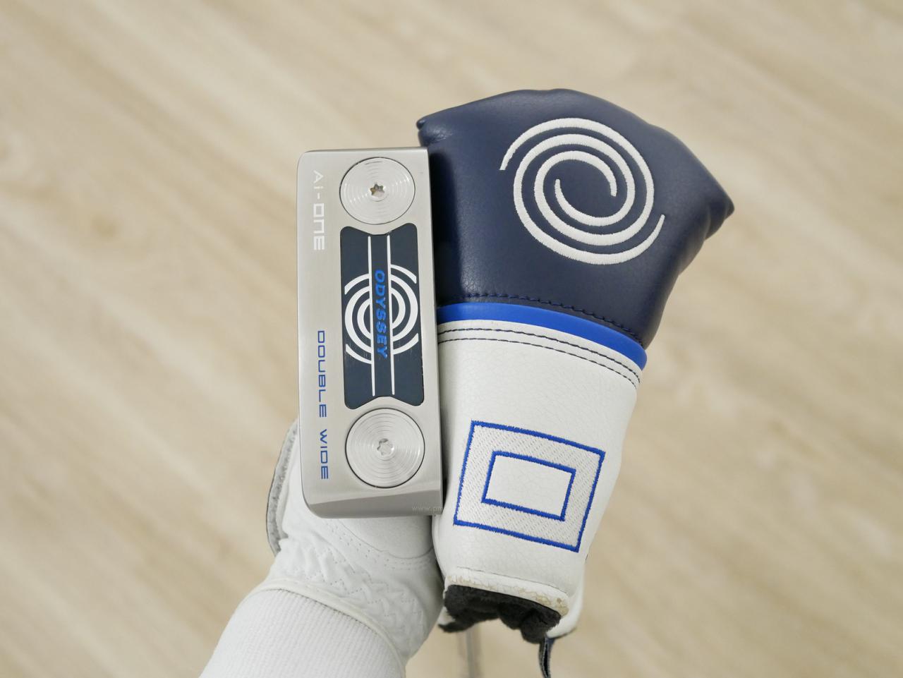 Putter : All : พัตเตอร์ Odyssey Ai-ONE Silver Double Wide (รุ่นล่าสุด ออกปี 2024) ก้าน Stroke LAB 90 ยาว 34 นิ้ว