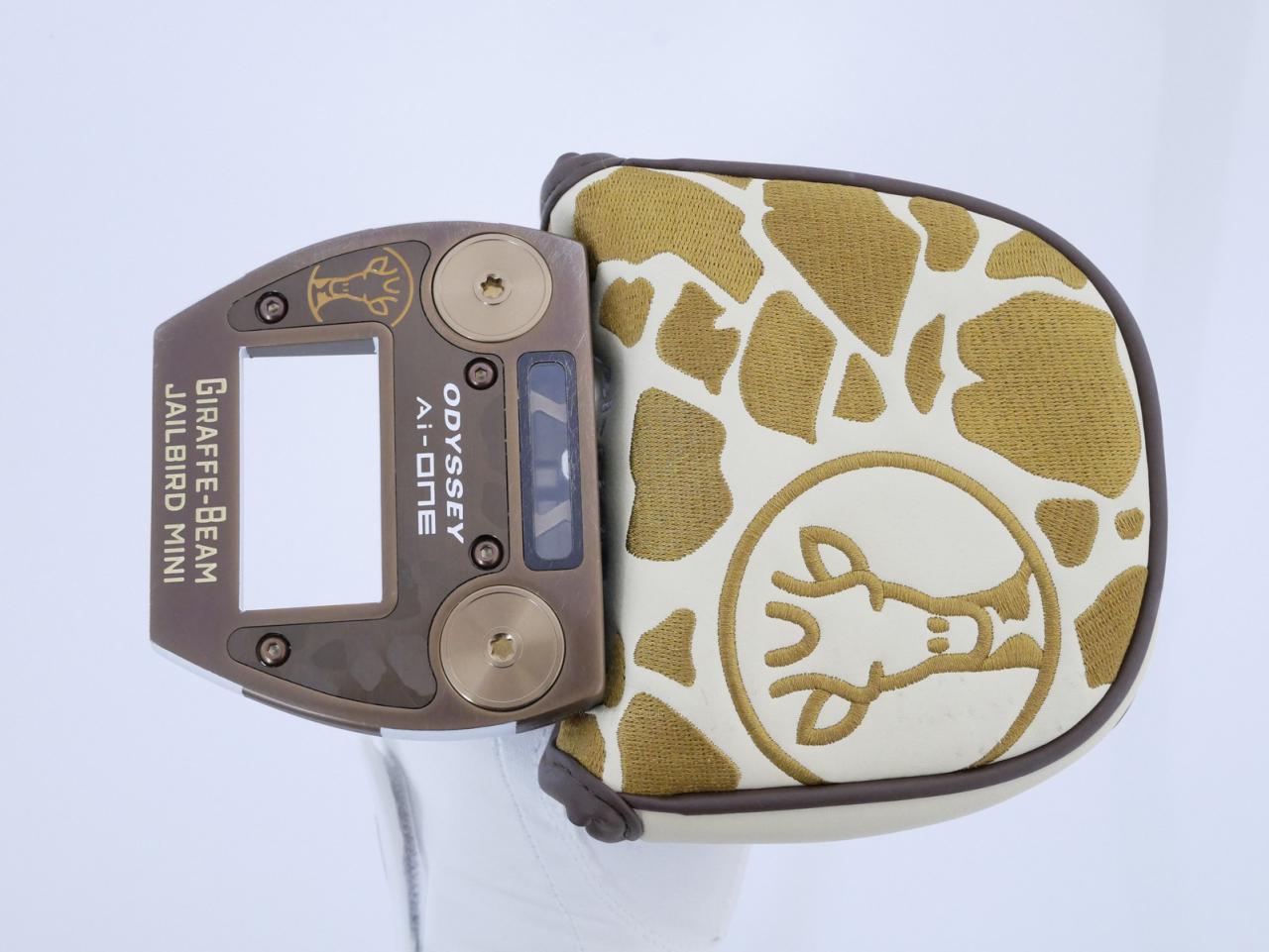Putter : All : พัตเตอร์ Odyssey Ai-ONE GIRAFFE-BEAM Jailbird Mini (รุ่นล่าสุด ออกปี 2025) ยาว 34 นิ้ว