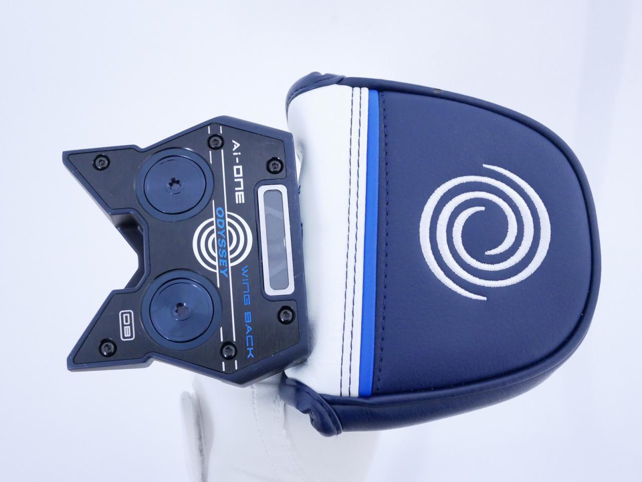 Putter : All : พัตเตอร์ Odyssey Ai-ONE Wing Back DB (รุ่นล่าสุด ออกปี 2024) ก้าน Stroke LAB 90 ยาว 34 นิ้ว