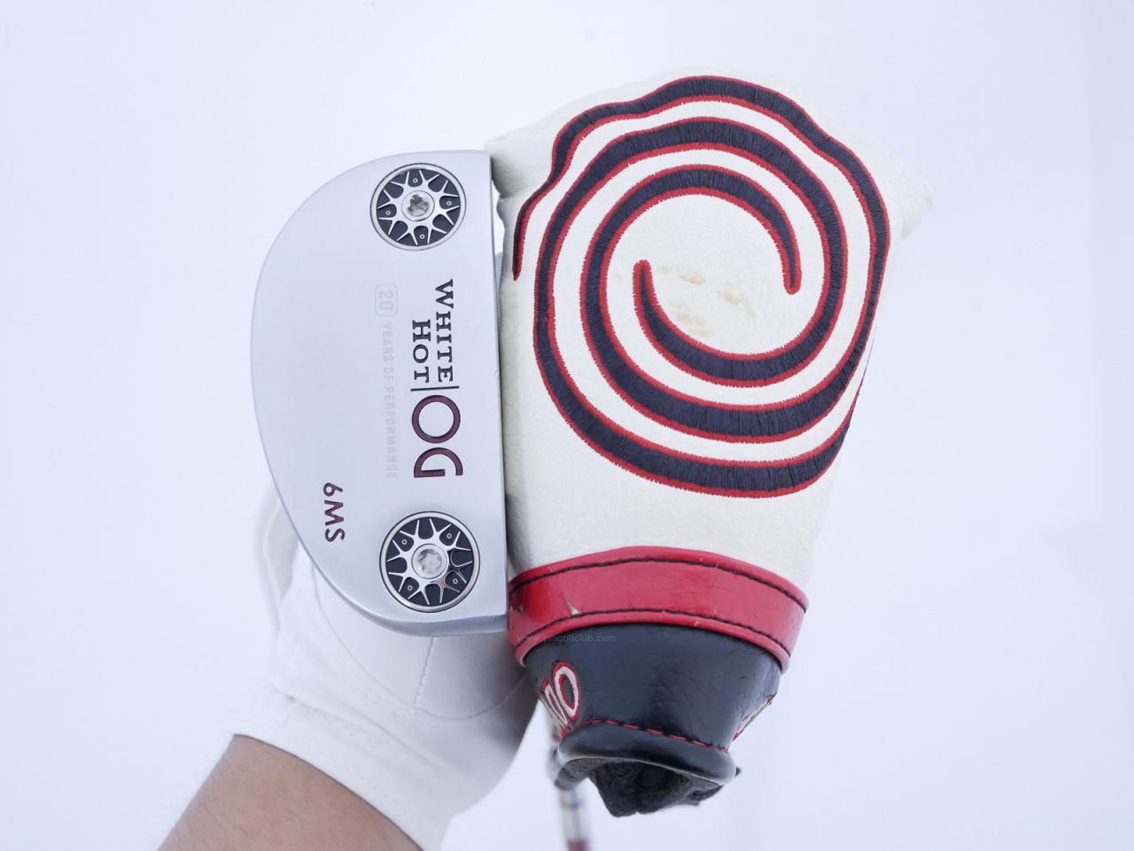 Putter : All : พัตเตอร์ Odyssey White Hot OG 6MS ก้าน Stroke LAB ยาว 34 นิ้ว