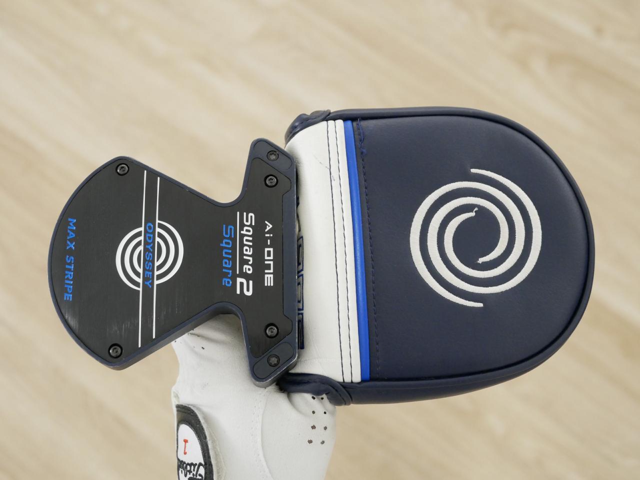 Putter : All : พัตเตอร์ Odyssey Ai-ONE Square 2 Square Max Stripe (ออกปี 2025) ก้าน Stroke LAB 90 ยาว 33 นิ้ว