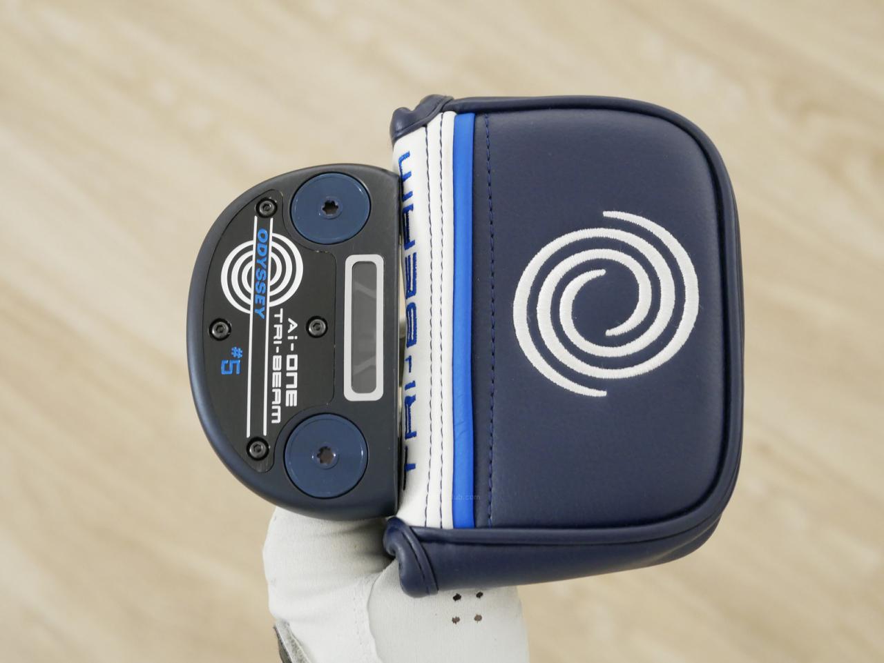 Putter : All : พัตเตอร์ Odyssey Ai-ONE TRI-BEAM #5 (ออกปี 2024) ก้าน Stroke LAB 90 ยาว 34 นิ้ว