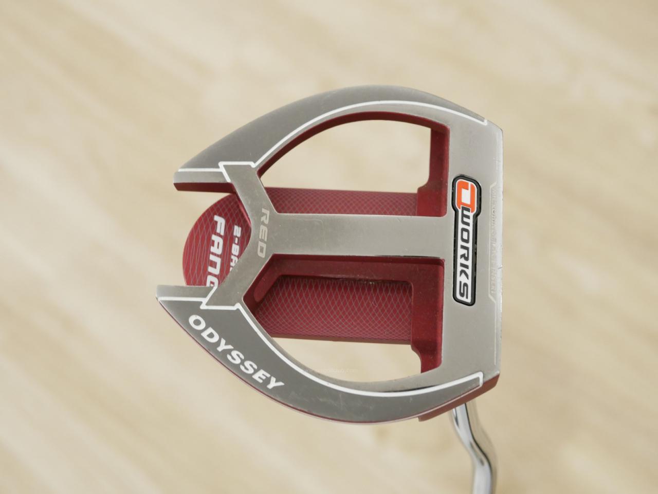 Putter : All : พัตเตอร์ Odyssey O-Works RED 2-Ball Fang ยาว 32 นิ้ว