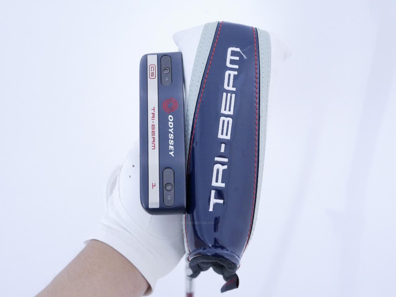 Putter : All : พัตเตอร์ Odyssey TRI-BEAM #1 CS (ออกปี 2023) ก้าน Stroke LAB 70 ยาว 33 นิ้ว