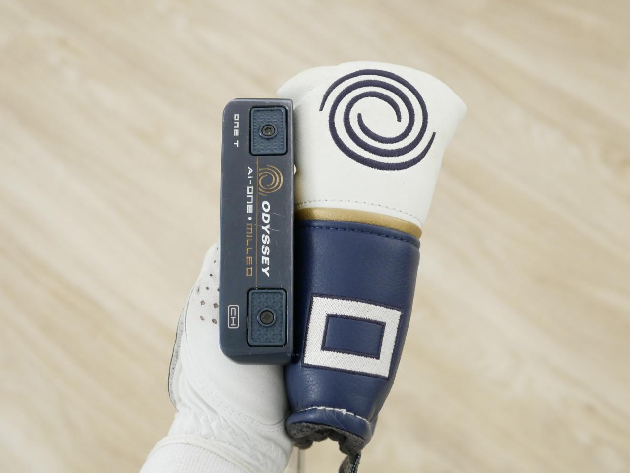 Putter : All : พัตเตอร์ Odyssey Ai-ONE Milled ONE T (รุ่นท็อป ออกปี 2024) ก้าน Stroke LAB 90 ยาว 34 นิ้ว