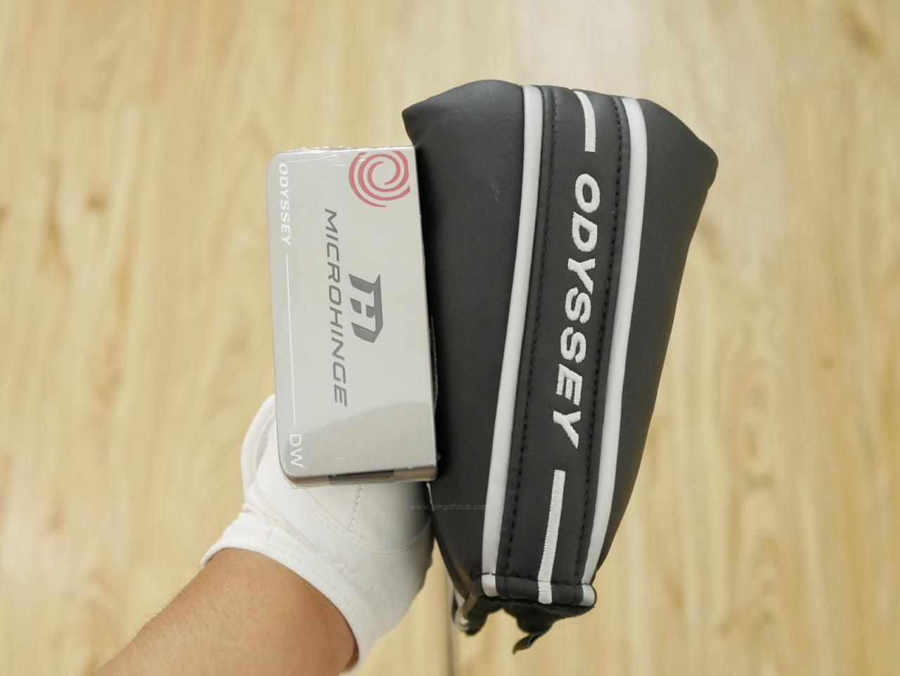 Putter : All : **ของใหม่ ยังไม่แกะพลาสติก** พัตเตอร์ Odyssey Microhinge DW (รุ่นล่าสุด ปี 2025) ยาว 33 นิ้ว