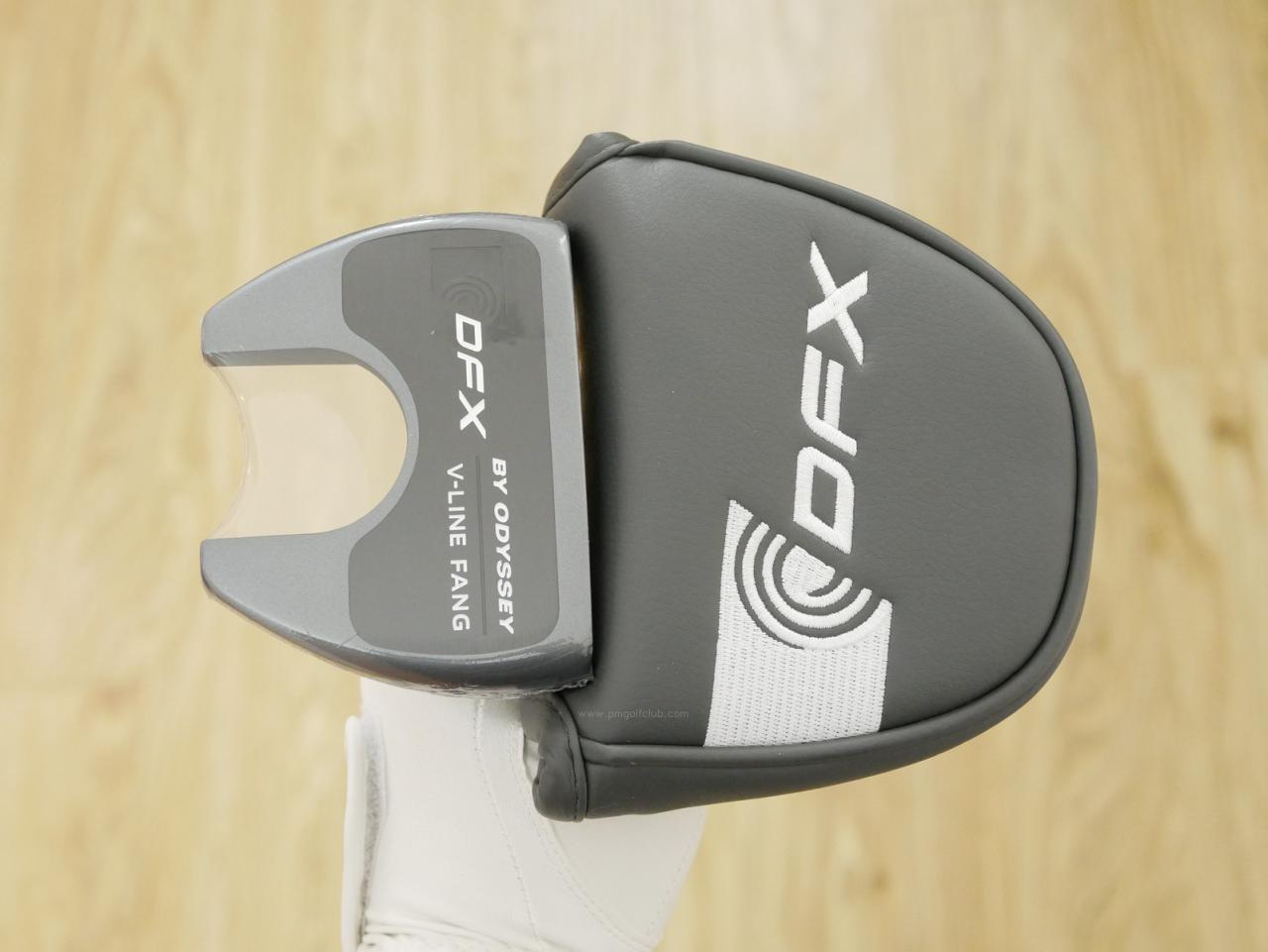 Putter : All : **ของใหม่ ยังไม่แกะพลาสติก** พัตเตอร์ Odyssey DFX V-Line Fang (รุ่นปี 2025) ยาว 33 นิ้ว
