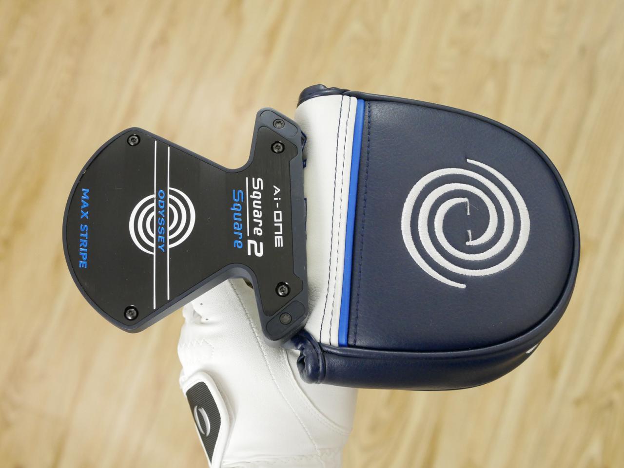 Putter : All : พัตเตอร์ Odyssey Ai-ONE Square 2 Square Max Stripe (ออกปี 2025) ก้าน Stroke LAB 90 ยาว 34 นิ้ว