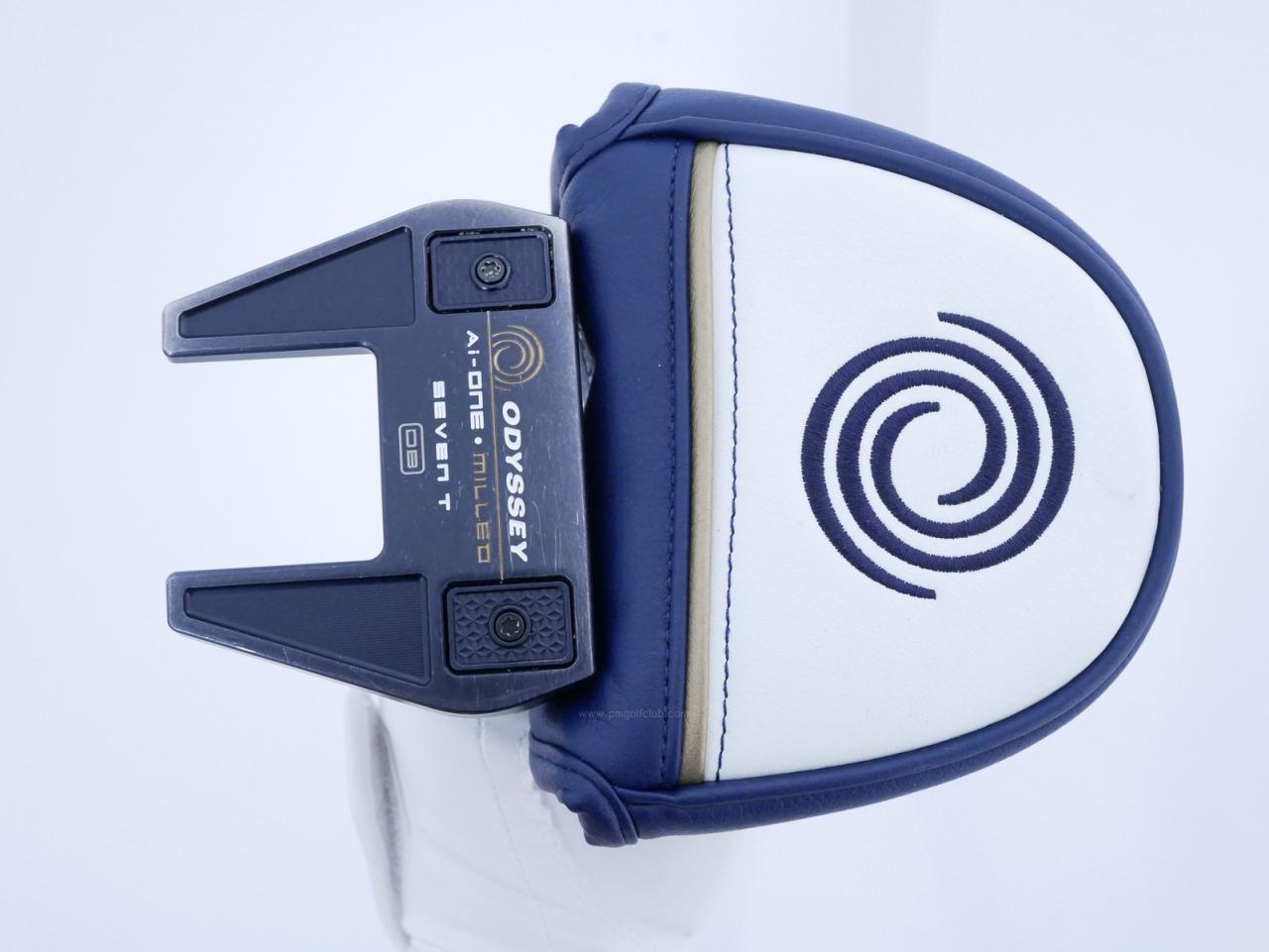 Putter : All : พัตเตอร์ Odyssey Ai-ONE Milled SEVEN T DB (รุ่นท็อป ล่าสุด ออกปี 2024) ก้าน Stroke LAB 90 ยาว 33 นิ้ว